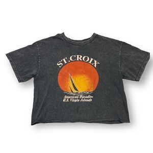 J. Galt St. Croix Crop Top One Size